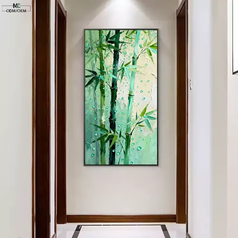 植物 单幅 装饰画 现代简约 客厅背景墙挂画 晶瓷画