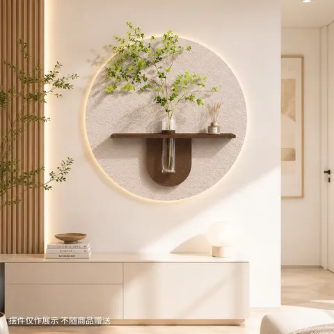 植物 单幅 装饰画 现代简约 餐厅背景墙挂画 砂岩浮雕