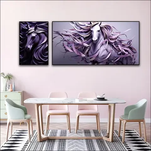 抽象 单幅 装饰画 现代简约 餐厅背景墙挂画