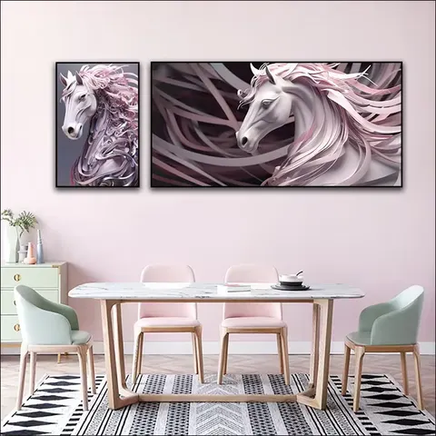 抽象 单幅 装饰画 现代简约 餐厅背景墙挂画