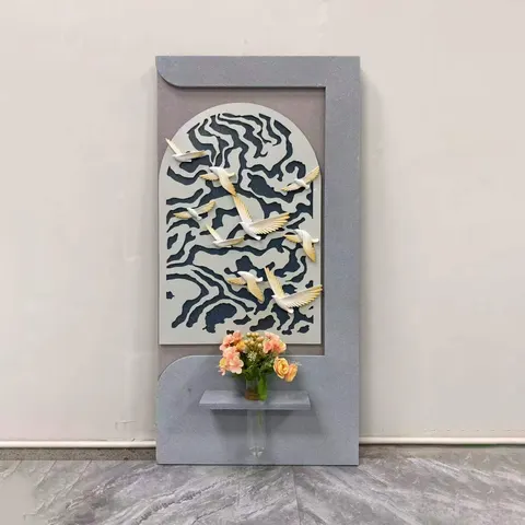 抽象 单幅 装饰画 现代简约 客厅背景墙挂画 LED带灯画