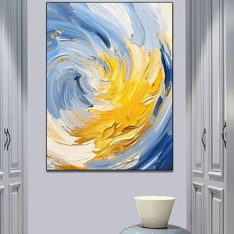 抽象 单幅 装饰画 现代简约 玄关背景墙挂画