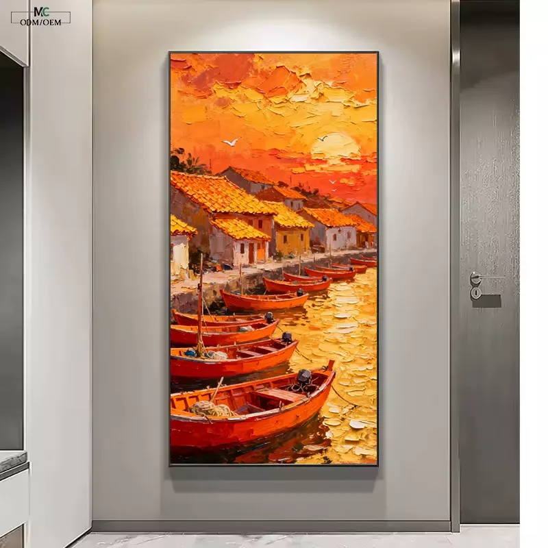 山水 单幅 装饰画 新中式 玄关背景墙挂画