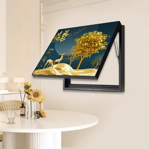 抽象 单幅 装饰画 现代简约 客厅背景墙挂画