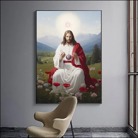 人物 单幅 装饰画 现代简约 客厅背景墙挂画 晶瓷画