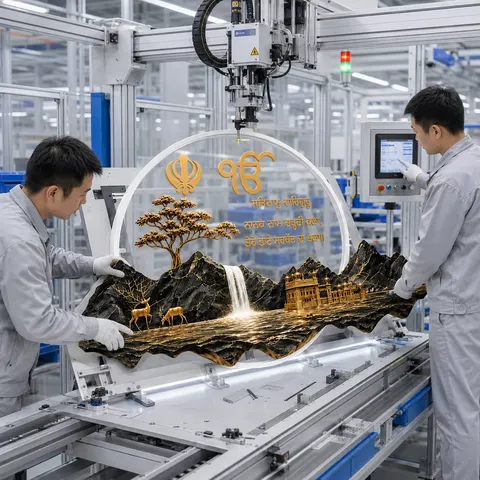 山水 单幅 装饰画 现代简约 客厅背景墙挂画
