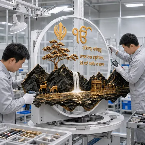 山水 单幅 装饰画 现代简约 客厅背景墙挂画