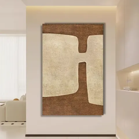 抽象 单幅 装饰画 现代简约 玄关背景墙挂画 砂岩浮雕