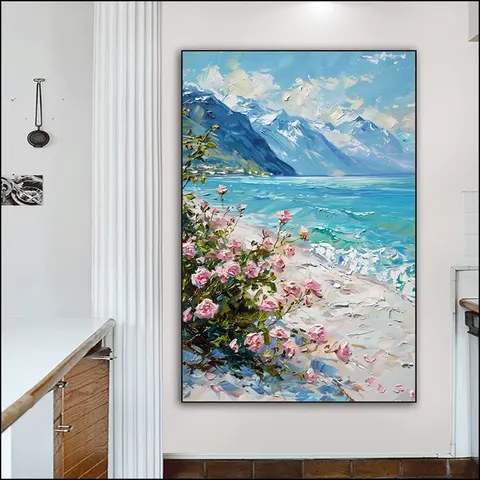 抽象 单幅 装饰画 现代简约 玄关背景墙挂画 手绘油画