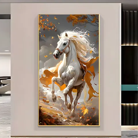 动物 单幅 装饰画 轻奢风 客厅背景墙挂画