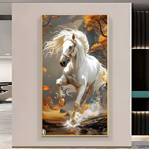动物 单幅 装饰画 轻奢风 客厅背景墙挂画