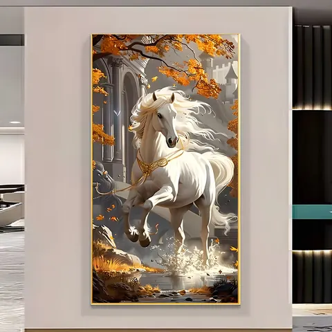 动物 单幅 装饰画 轻奢风 客厅背景墙挂画