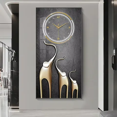抽象 单幅 装饰画 现代简约 玄关背景墙挂画 晶瓷画