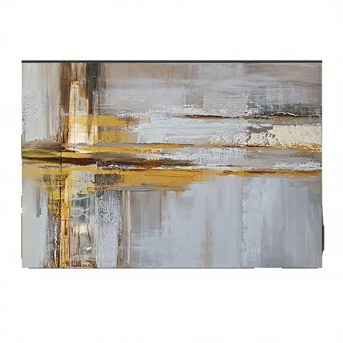 抽象 单幅 装饰画 现代简约 客厅背景墙挂画 手绘油画