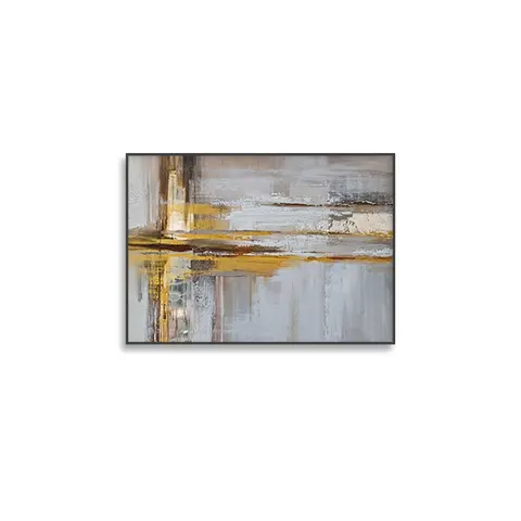 抽象 单幅 装饰画 现代简约 客厅背景墙挂画 手绘油画