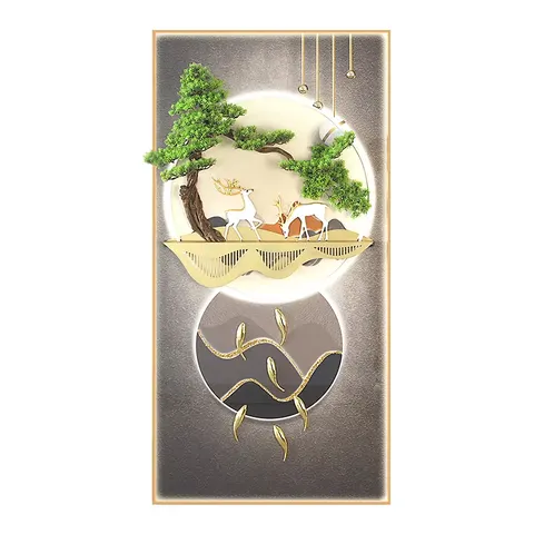 抽象 单幅 装饰画 现代简约 客厅背景墙挂画 晶瓷画