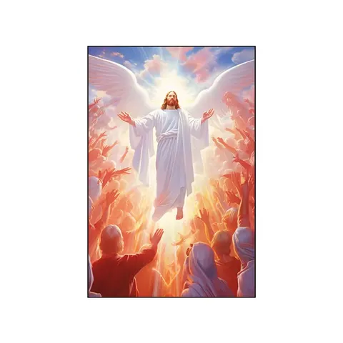 人物 单幅 装饰画 现代简约 客厅背景墙挂画 LED带灯画