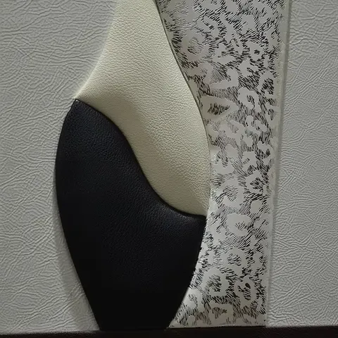 抽象 单幅 装饰画 现代简约 餐厅背景墙挂画 手工皮雕