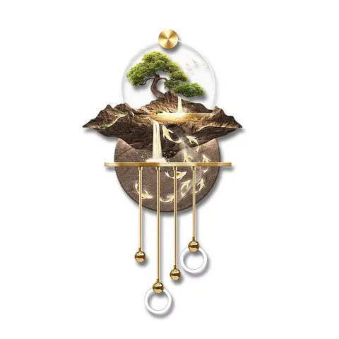 抽象 单幅 装饰画 轻奢风 客厅背景墙挂画 LED带灯画