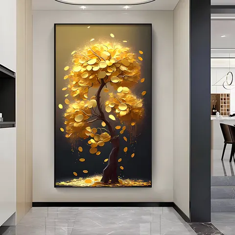 抽象 单幅 装饰画 轻奢风 玄关背景墙挂画 晶瓷画