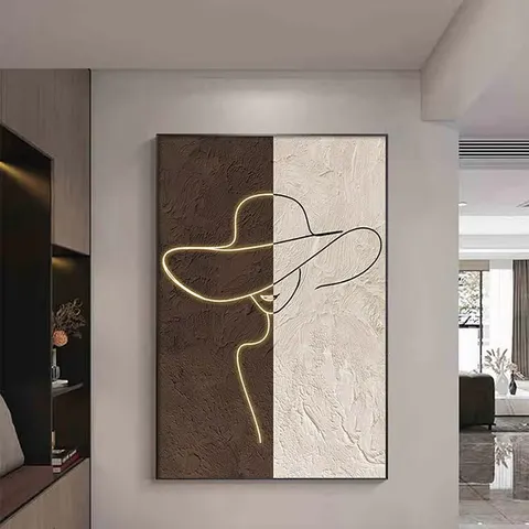 抽象 单幅 装饰画 复古怀旧 玄关背景墙挂画 晶瓷画