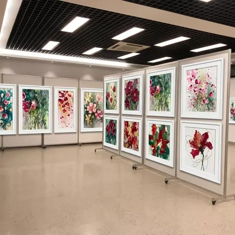 孔雀 单幅 装饰画 现代简约 客厅背景墙挂画 挂钟