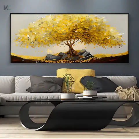 植物 单幅 装饰画 现代简约 餐厅背景墙挂画 晶瓷画