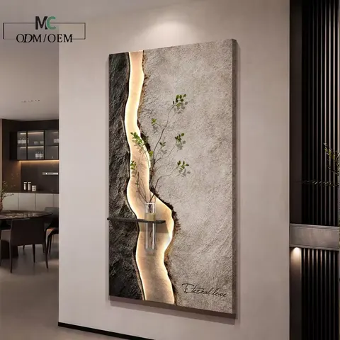 抽象 单幅 装饰画 轻奢风 客厅背景墙挂画
