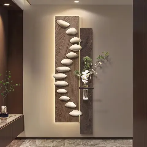 动物 单幅 装饰画 轻奢风 玄关背景墙挂画 LED带灯画