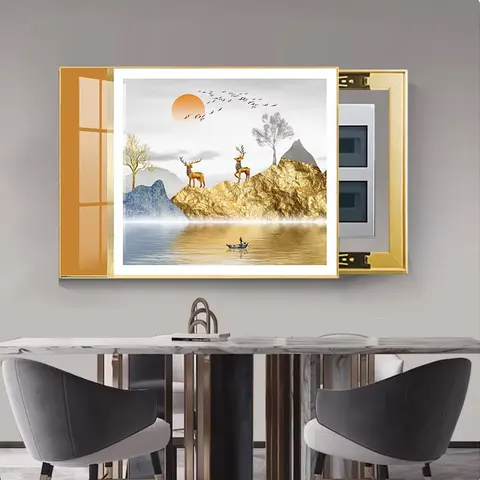动物 单幅 装饰画 现代简约 餐厅背景墙挂画