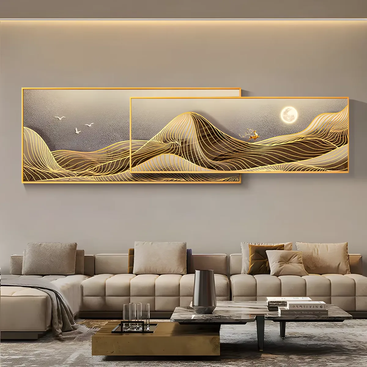 人物 单幅 装饰画 现代简约 酒店背景墙挂画 晶瓷画