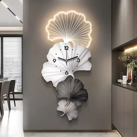 植物 单幅 装饰画 现代简约 客厅背景墙挂画 LED带灯画