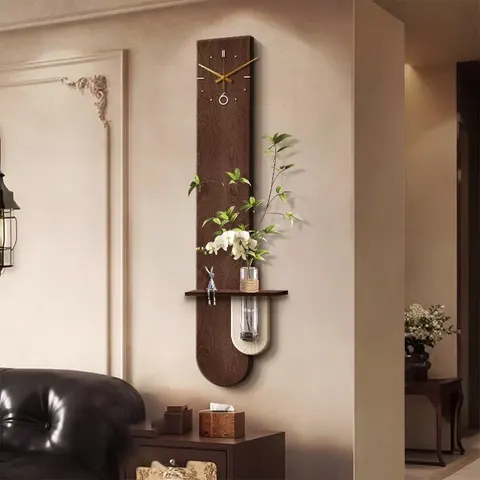 挂钟组合 单幅 装饰画 现代简约 客厅背景墙挂画 挂钟