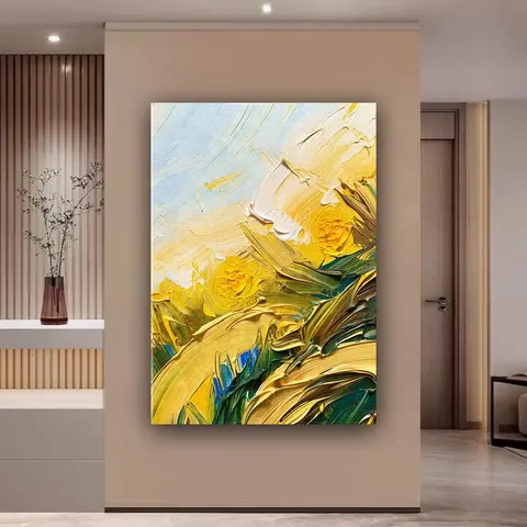 日月星辰 单幅 装饰画 现代简约 玄关背景墙挂画 砂岩浮雕