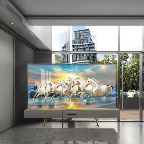 动物 单幅 装饰画 现代简约 客厅背景墙挂画 晶瓷画
