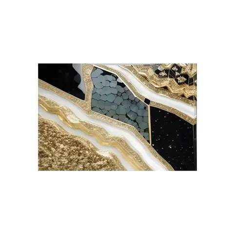 抽象 单幅 装饰画 现代简约 玄关背景墙挂画 LED带灯画