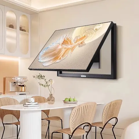 锦鲤 单幅 装饰画 现代简约 客厅背景墙挂画 晶瓷画