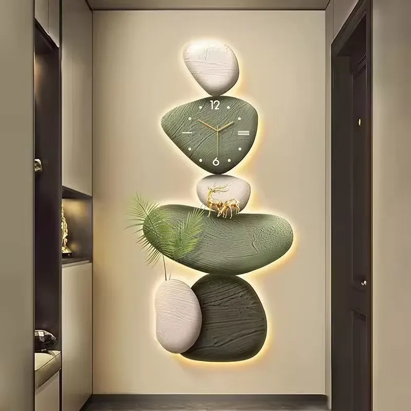 抽象 单幅 装饰画 轻奢风 客厅背景墙挂画 LED带灯画