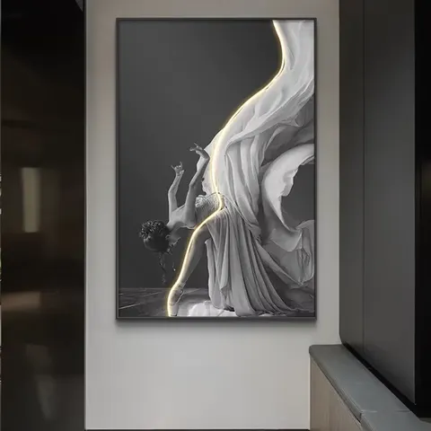 抽象 单幅 装饰画 现代简约 玄关背景墙挂画 晶瓷画