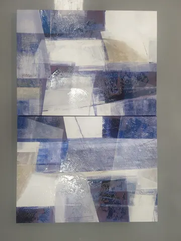 抽象 单幅 装饰画 现代简约 客厅背景墙挂画 手绘油画