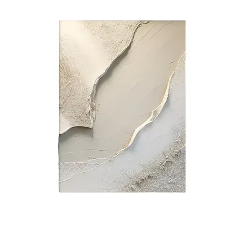 抽象 单幅 装饰画 奶油风 客厅背景墙挂画 手绘油画