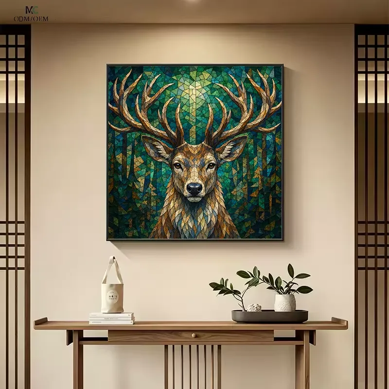 动物 单幅 装饰画 现代简约 玄关背景墙挂画