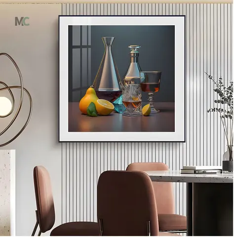 抽象 单幅 装饰画 现代简约 客厅背景墙挂画 晶瓷画