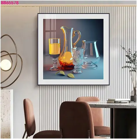 抽象 单幅 装饰画 现代简约 客厅背景墙挂画 晶瓷画