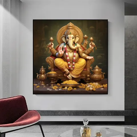 动物 单幅 装饰画 现代简约 客厅背景墙挂画 晶瓷画