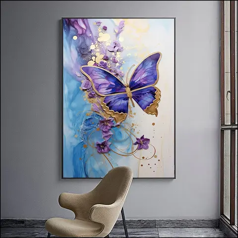 动物 单幅 装饰画 现代简约 玄关背景墙挂画 手绘油画