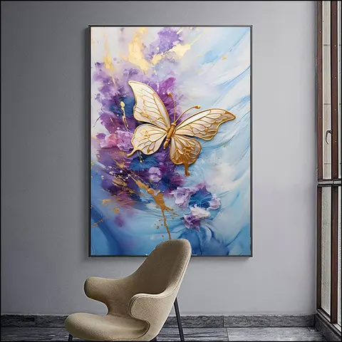 动物 单幅 装饰画 现代简约 玄关背景墙挂画 手绘油画