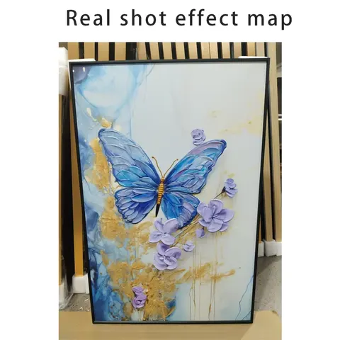 动物 单幅 装饰画 现代简约 玄关背景墙挂画 手绘油画
