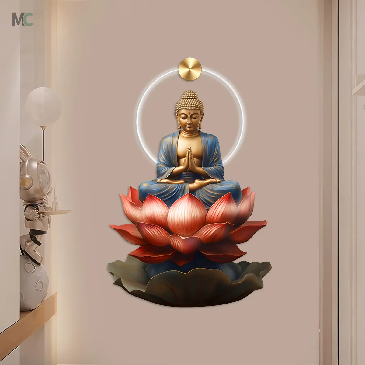 抽象 单幅 装饰画 现代简约 玄关背景墙挂画 LED带灯画