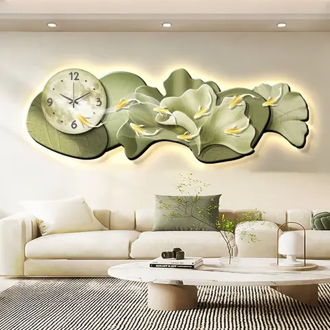 锦鲤 单幅 装饰画 现代简约 客厅背景墙挂画 晶瓷画